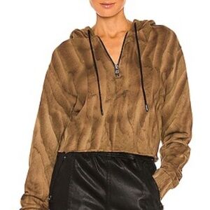 Cotton Citizen Brooklyn Crop Tye Dye Hoodie Size Large